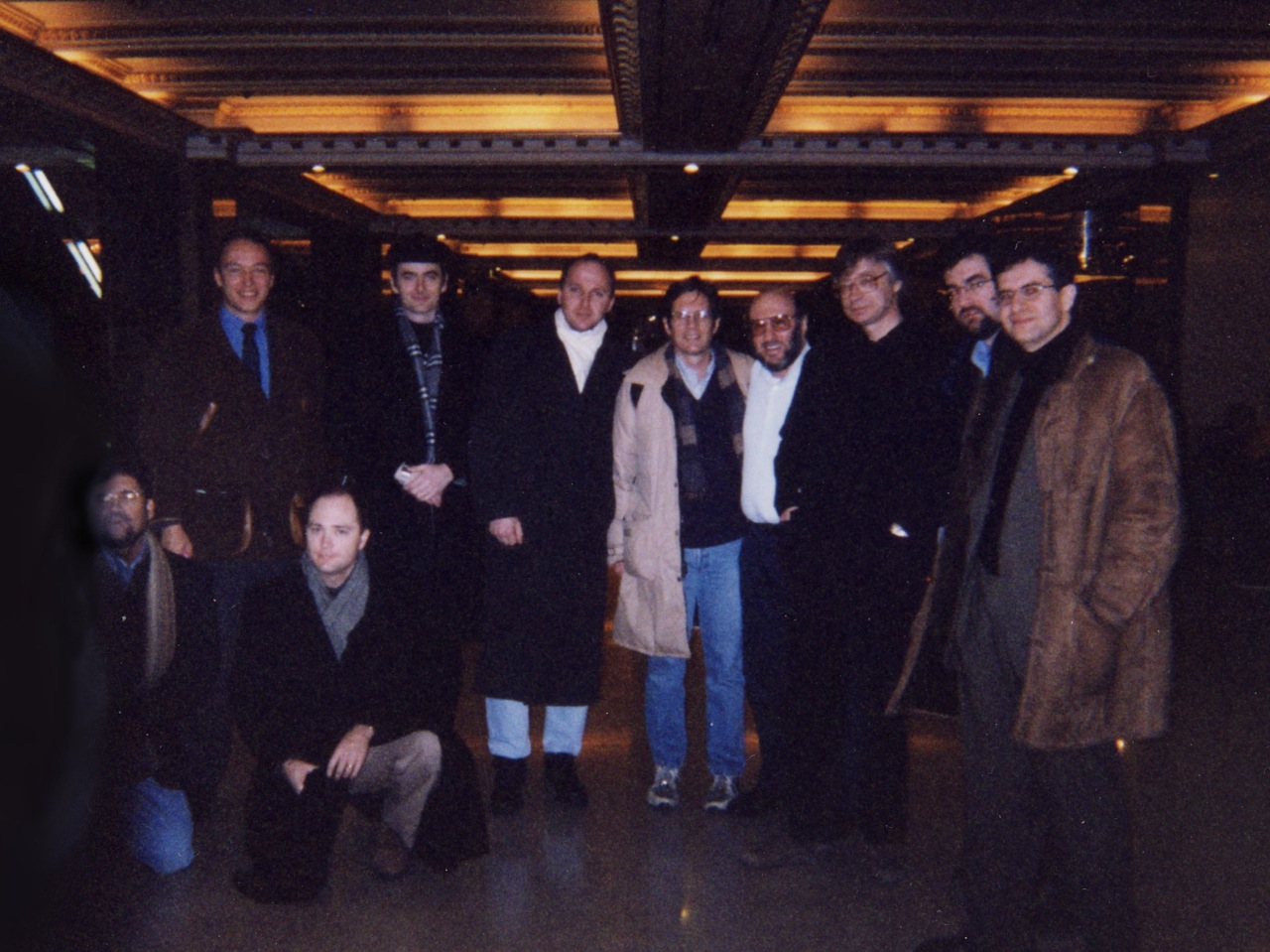 ICUS (International Conference on the Unity of the Sciences), Seoul, Korea, Feb. 16, 2000: Joe Stromberg, Guido Hulsmann, Kinsella,Dan Christian Comanescu, Josef Sima, Jeff Hummel, Walter Block, Hans Hoppe, Marco Bassani, Carlo Lottieri
